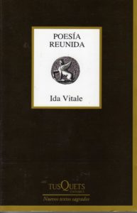Portada del libro "Poesía reunida", de Ida Vitale