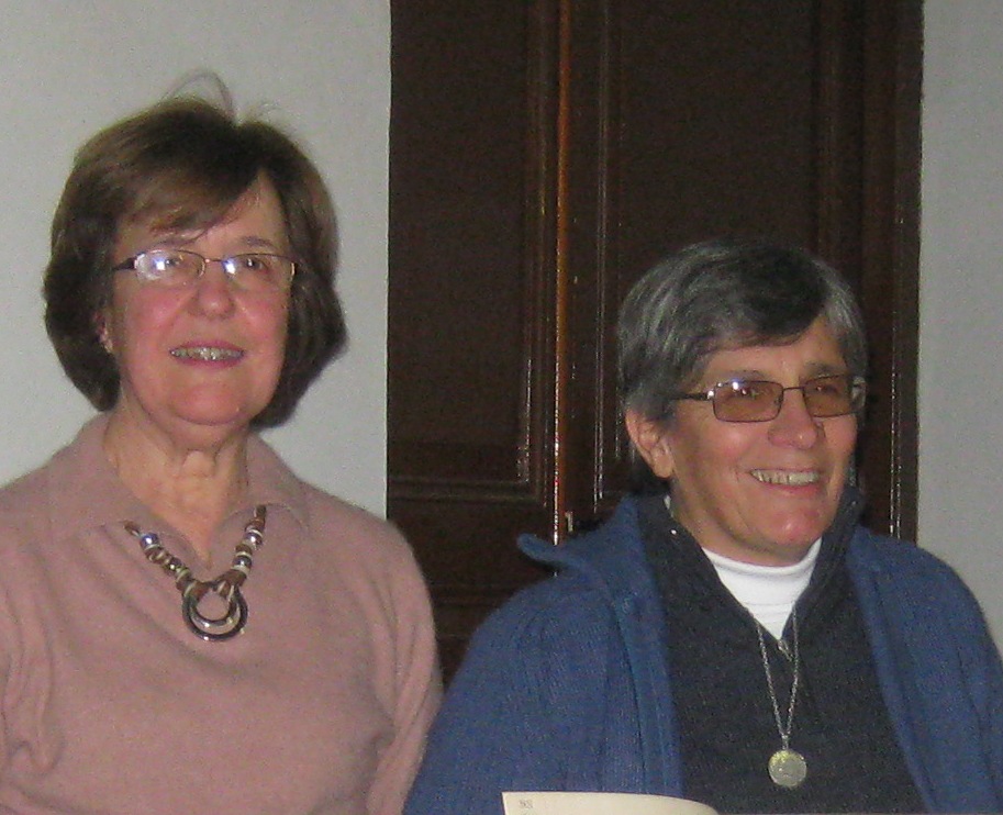 Prof.Edhy Saavedra y Prof.Adriana Viña (foto de archivo, agosto 2013)