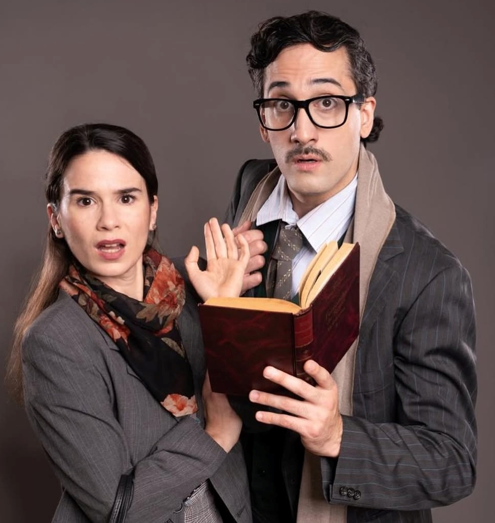 Julia Gárriz y Ramiro Delgado en la obra Romeo y Julieta de bolsillo